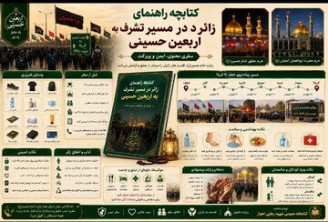 کتابچه «راهنمای زائر در مسیر تشرف به کربلا» منتشر شد