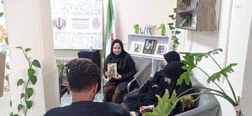 شور کتابخوانی و قصه‌گویی در «حسینیه کتاب» مهران