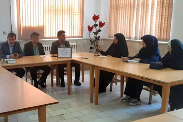 سومین جلسه انجمن کتابخانه‌های عمومی بخش نوکنده شهرستان بندرگز