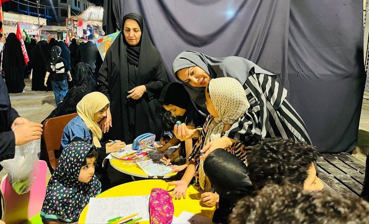 موکب فرهنگی کتابخانه‌های عمومی بهشهر برپا شد