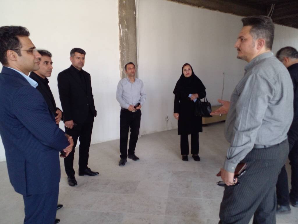 بررسی وضعیت پروژه کتابخانه درجه یک شهرستان دورود