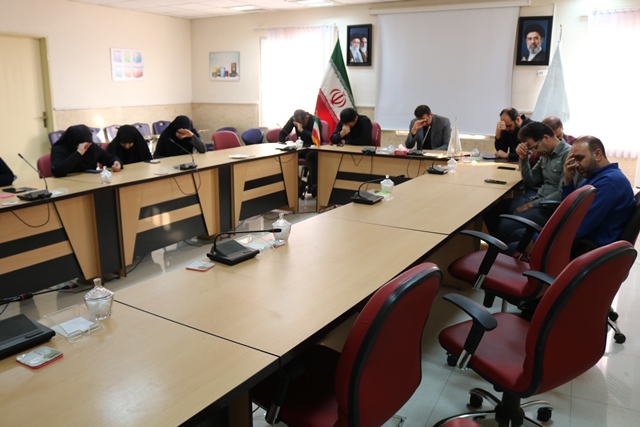 مراسم زیارت عاشورا در اداره‌کل کتابخانه‌های عمومی استان سمنان برگزار شد