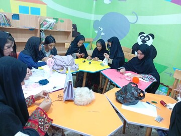 کارگاه سوزن دوزی نصرت آباد