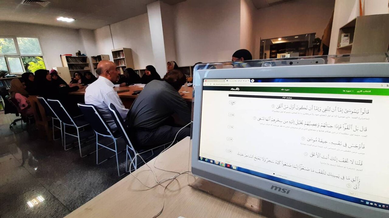 برگزاری محفل هفتگی قرآن و عترت در کتابخانه مرکزی بجنورد