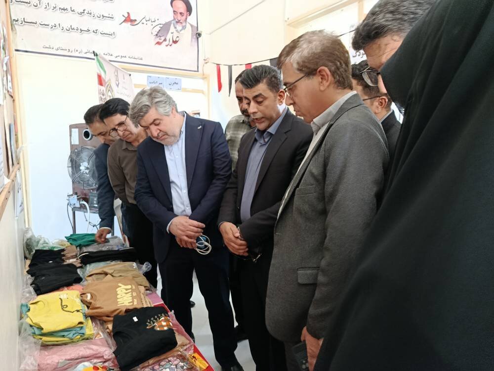 کتابخانه دشت، بازارچه‌ای برای روایت مهارت و رونق تولید بومی