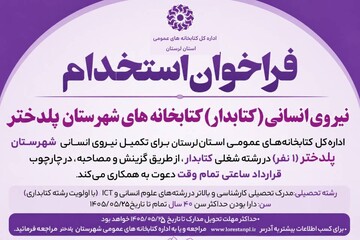 فراخوان جذب نیرو