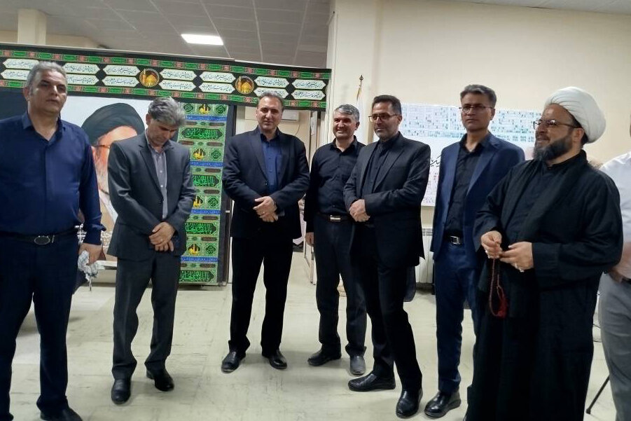 «حسینیه کتاب»؛ مقصد فرهنگی مدیرکل آموزش و پرورش ایلام در مرز مهران