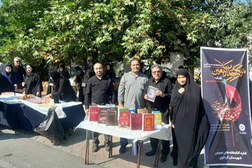 موکب فرهنگی اداره کتابخانه‌های عمومی شهرستان کردکوی میزبان جاماندگان اربعین شد