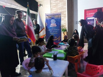  موکب‌های فرهنگی کتابخانه‌های مازندران در مسیر جاماندگان اربعین برپا شد