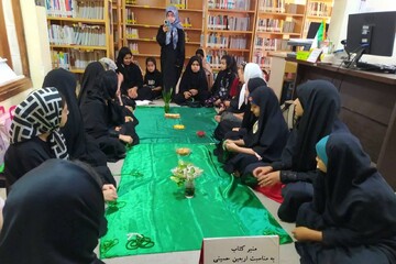 برگزاری نشست تبیینی با محوریت عبرت‌های تاریخی نهضت عاشورا در کتابخانه حاج رجبعلی عطری