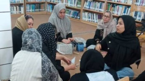 برگزاری دوره‌های آموزشی سبدبافی و ارغوان‌بافی در کتابخانه عمومی منتظران شهرستان دزفول