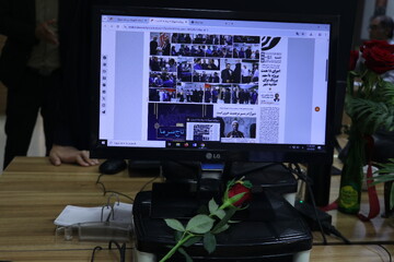 بازدید مدیر کل اداره کتابخانه‌های عمومی استان خراسان رضوی  از موسسه فرهنگی شهرآرا به مناسبت روز خبرنگار