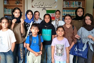 کارگاه‌های آموزش نقاشی و کاردستی در کتابخانه شهدای کردآباد برگزار شد