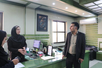 بازدید مدیرکل اداره کتابخانه‌های عمومی استان خراسان رضوی از خبرگزاری جمهوری اسلامی مرکز خراسان رضوی( ایرنا)