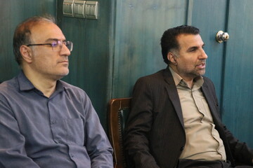 بازدید مدیرکل اداره کتابخانه‌های عمومی استان خراسان رضوی از خبرگزاری جمهوری اسلامی مرکز خراسان رضوی( ایرنا)