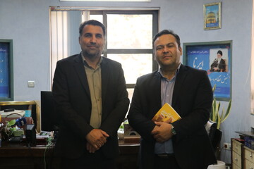 دیدار مدیرکل کتابخانه‌های عمومی خراسان رضوی با مدیر خبرگزاری ایرن