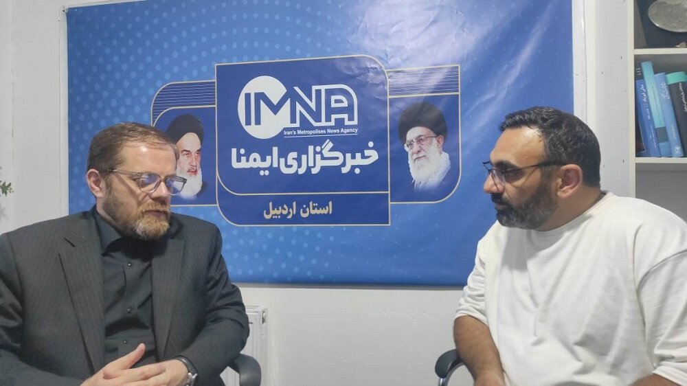 حضور مدیرکل کتابخانه‌های عمومی استان اردبیل در تعدای از خبرگزاری‌ها و پایگاه‌های خبری فعال استان