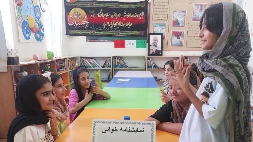 نمایشنامه‌خوانی در کتابخانه غدیر لالی برگزار شد