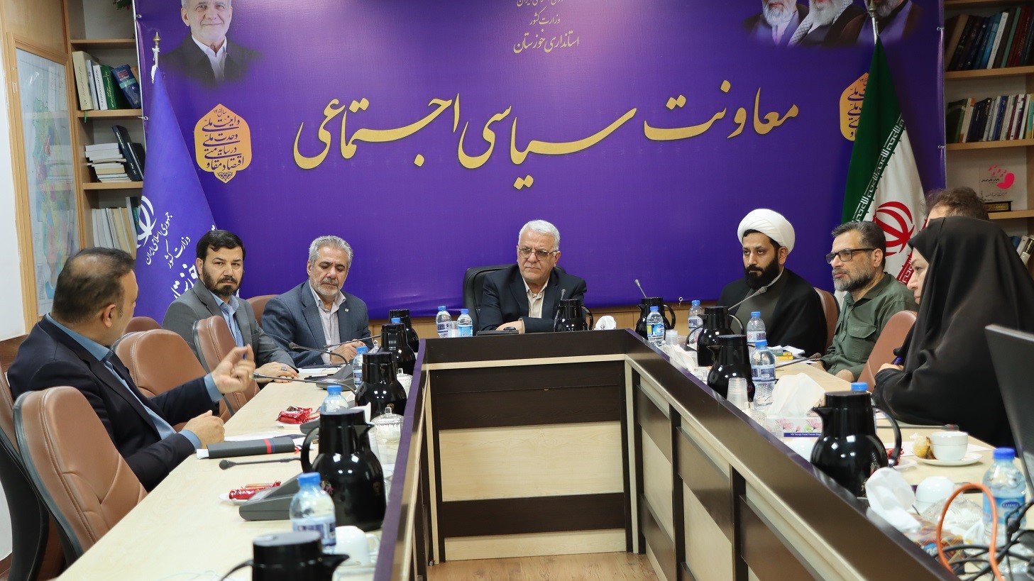 تأکید بر تأمین منابع مالی و تسریع در تکمیل پروژه کتابخانه مرکزی خوزستان