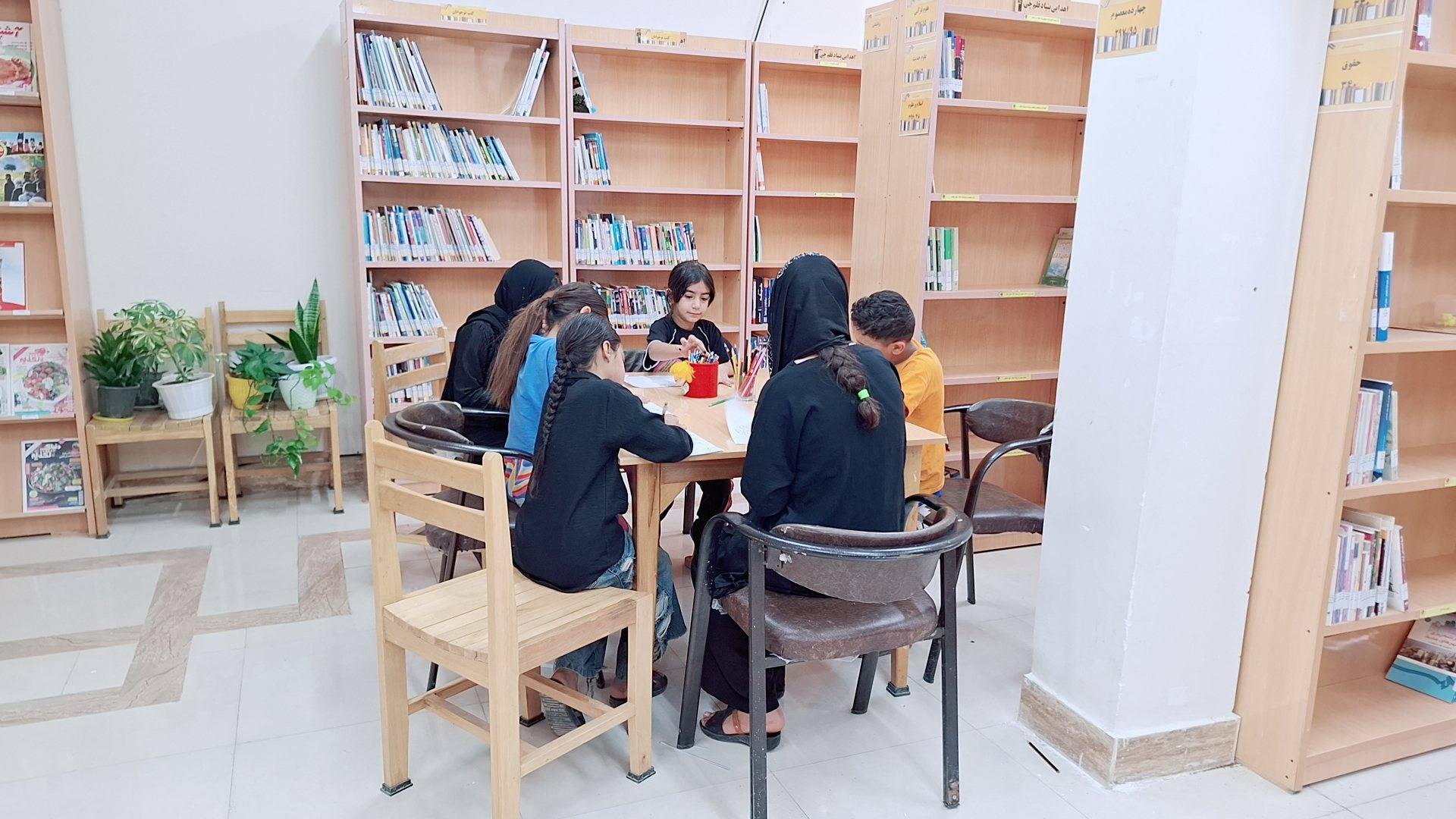 برگزاری مسابقه نقاشی «رحمة اللعالمین» در کتابخانه عمومی قلم‌چی خرمشهر