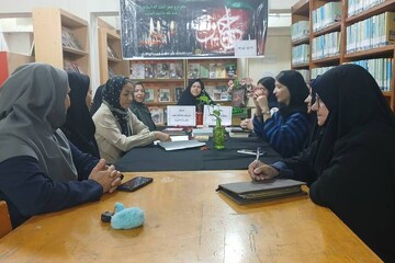 برگزاری محفل ادبی «اربعین حسینی و چهل‌وهشتم» در کتابخانه ملاصدرا فاروج
