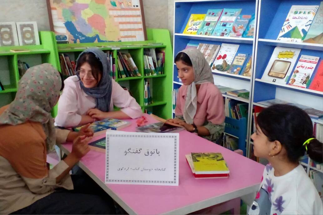 کتابخانه بوستان کتاب کردکوی، تابستانی پر از مطالعه، گفتوگو و کتابخوانی را رقم زد