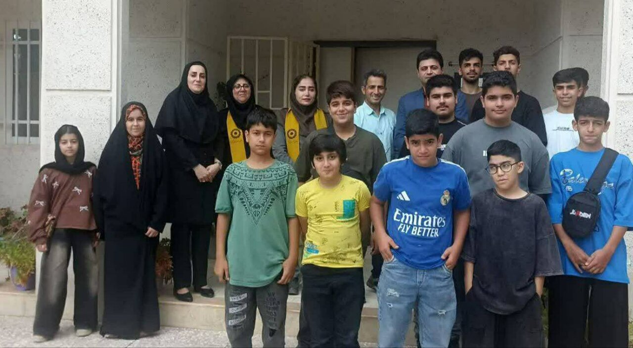 کارگاه آموزش مشارکت اجتماعی نوجوانان در کتابخانه مرحوم محمد حبیبی لمراسک برگزار شد