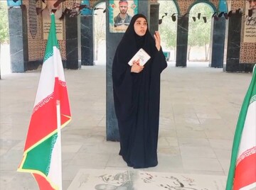 «یادت باشد» در جوار مزار شهید؛ روایت عاشقانه یک مدافع حرم