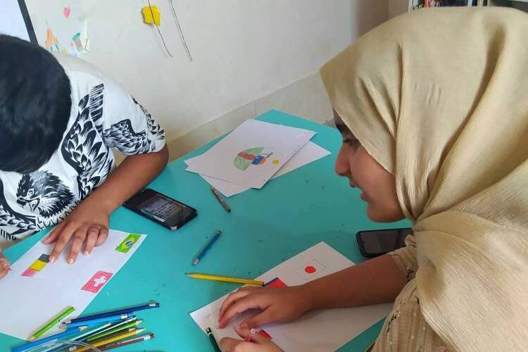 برنامه‌های متنوع فرهنگی در کتابخانه شهدای سالیکنده برگزار شد