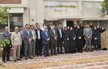 بازگشایی کتابخانه تخصصی کودکان باران رشت