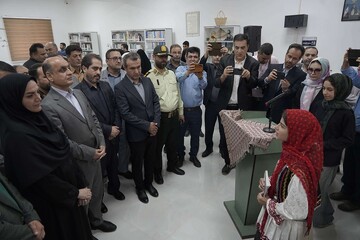 بازگشایی کتابخانه عمومی کلشتر رودبار