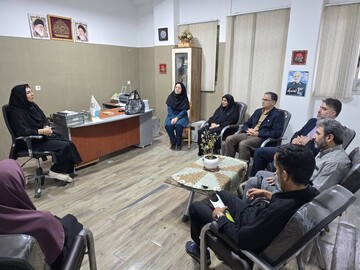 بازدید سرزده از کتابخانه باقرالعلوم نکا