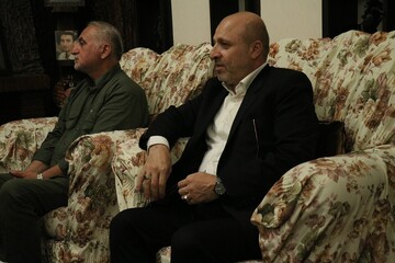 دیدار دبیرکل نهاد با خانواده شهید در استان  اردبیل