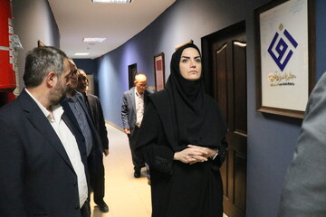 بازدید دبیرکل نهاد از کتابخانه مرکزی اردبیل