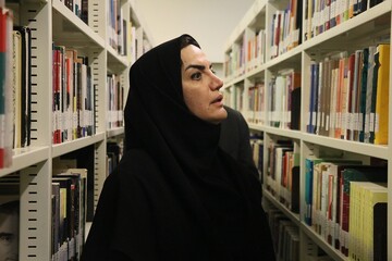 بازدید دبیرکل نهاد از کتابخانه مرکزی اردبیل