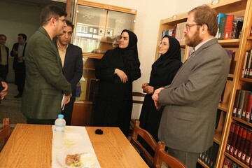 بازدید دبیرکل نهاد از کتابخانه‌های فرهنگ و امامی شهرستان نمین/ استان اردبیل