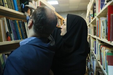 بازدید دبیرکل نهاد از کتابخانه مرکزی اردبیل