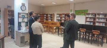 بازدید دستیار و معاونین نهاد از کتابخانه‌های عمومی شهید مطهری، مقدس اردبیلی و شهید بهزاد محمدی شام اسبی اردبیل