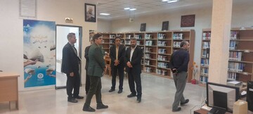 بازدید دستیار و معاونین نهاد از کتابخانه‌های عمومی شهید مطهری، مقدس اردبیلی و شهید بهزاد محمدی شام اسبی اردبیل