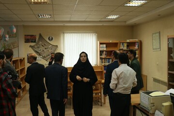 بازدید دبیرکل نهاد از کتابخانه عمومی شیخ شرف‌الدین شهرستان اردبیل