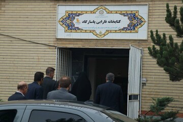 بازدید دبیرکل نهاد از کتابخانه عمومی فارابی شهرستان اردبیل