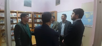 بازدید دستیار و معاونین نهاد از کتابخانه‌های عمومی شهید مطهری، مقدس اردبیلی و شهید بهزاد محمدی شام اسبی اردبیل