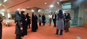 بازدید کتابداران کتابخانه های عمومی شهر تهران از کتابخانه ملی ایران