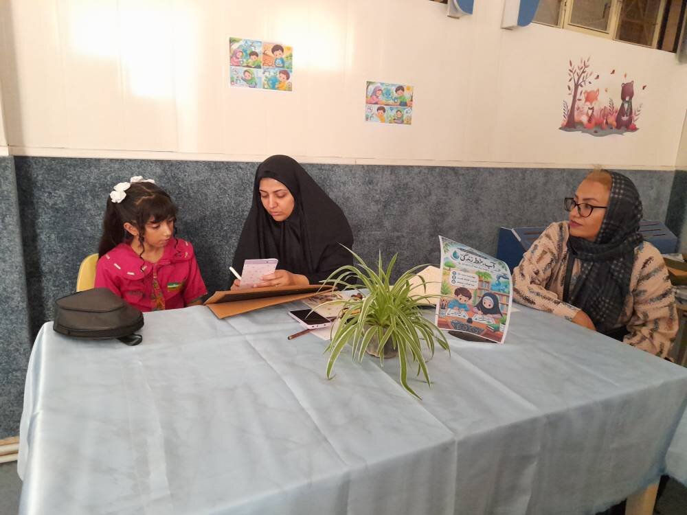 کارگاه هنری «آب؛ خط زندگی» در کتابخانه عمومی قاصدک فردیس برگزار شد