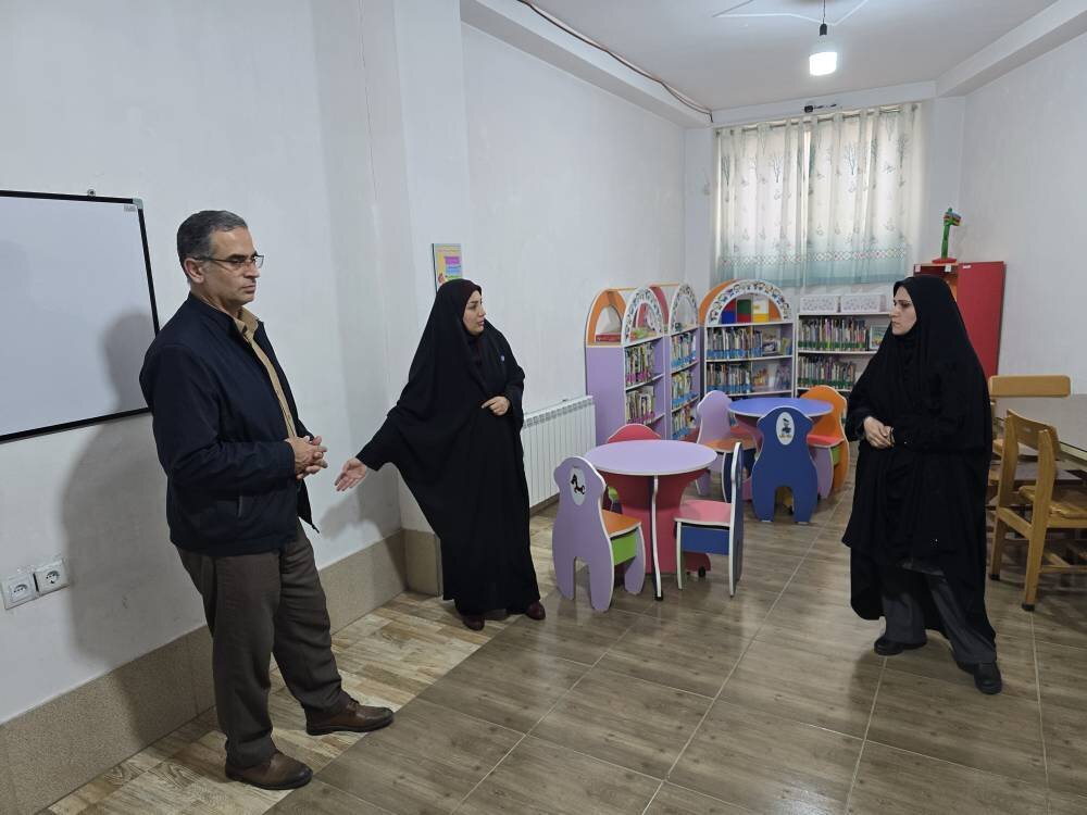 فلاح کردآبادی از کتابخانه‌های عمومی شهرستان بابل بازدید کرد