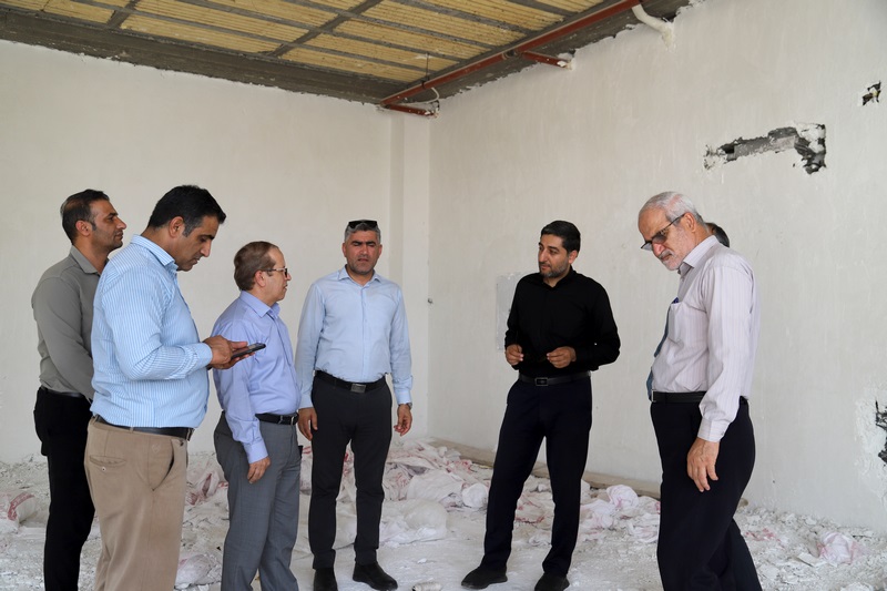 دو کتابخانه در شهرستان دیّر به ایستگاه پایانی ساخت رسیدند