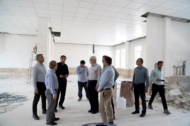 دو کتابخانه در شهرستان دیّر به ایستگاه پایانی ساخت رسیدند