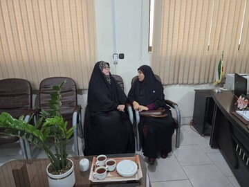 دیدار با رئیس اداره فرهنگ و ارشاد قائم‌شهر