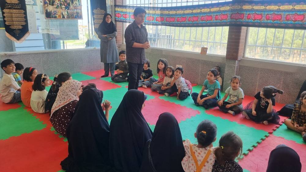 «هیئت عزاداری نسل نور» در کتابخانه مرکزی اسفراین برگزار شد