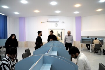 سفر مدیرکل کتابخانه‌های عمومی استان بوشهر به شهرستان جم